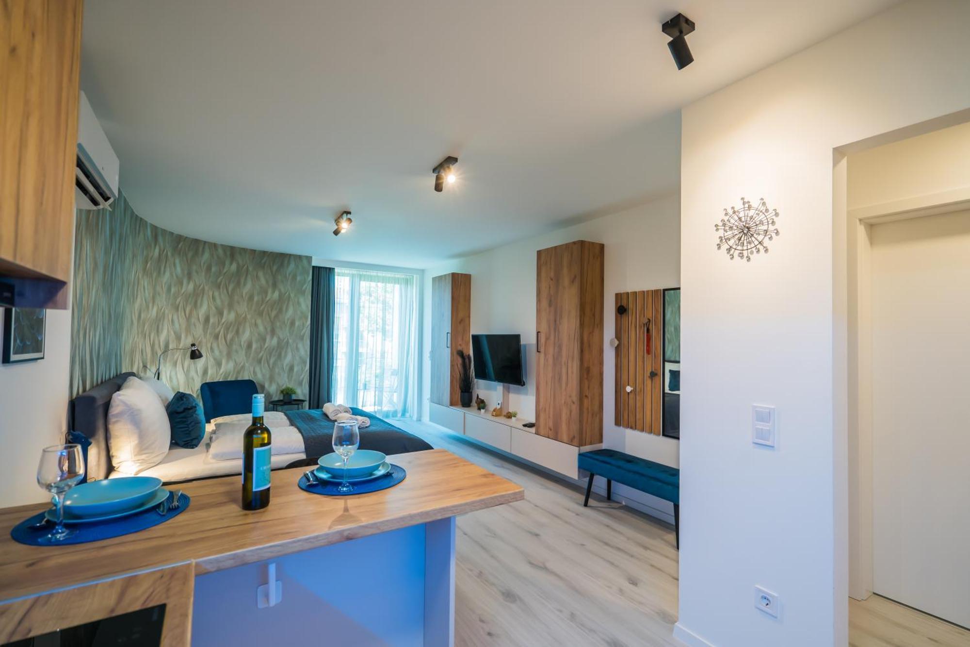 Myflat Wave 36 Suite Siofok Ngoại thất bức ảnh